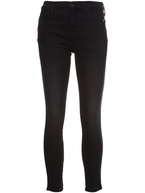 J Brand 811 Photo Ready Mid-rise Skinny Jeans In Black | ModeSens