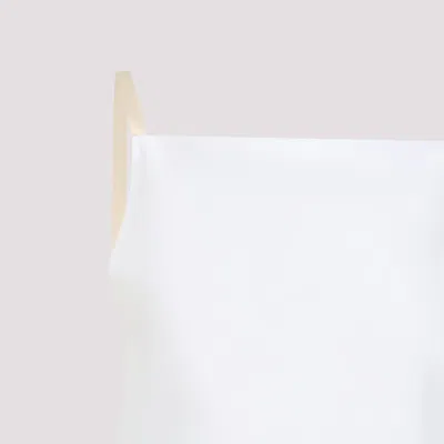 Carven Top In Misto Poliestere Bianco  Donna