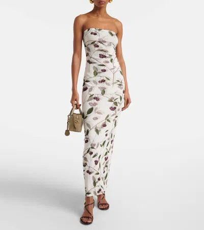 Gianvito Rossi Strappy Leather Ankle-strap Sandals In Bourgogne