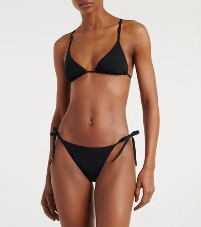 Isabel Marant Flaviana Bikini Bottoms In Black
