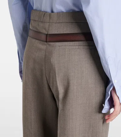 错视效果直筒裤