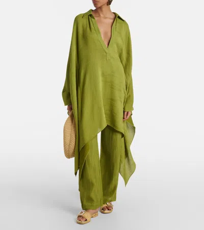 Roger Vivier Raffia Jewel Sandals Beige