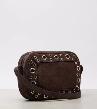 Valentino Garavani Nellcote Shoulder Bag In Brown