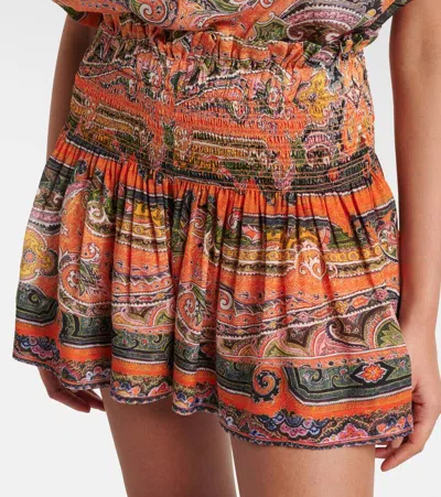 Isabel Marant Maelly Shorts In Orange