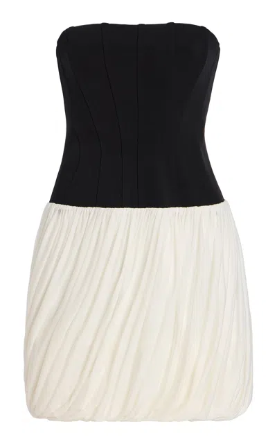 Simkhai Josie Bustier Mini Dress In Black