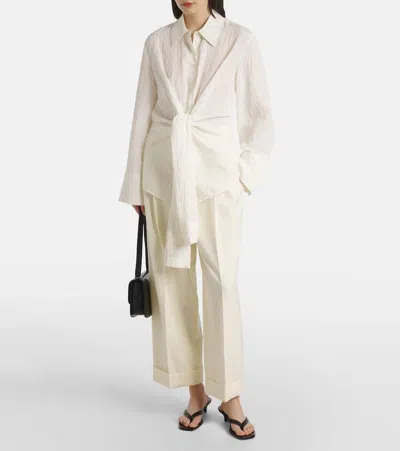 Rohe Róhe Silk Knotted Shirt