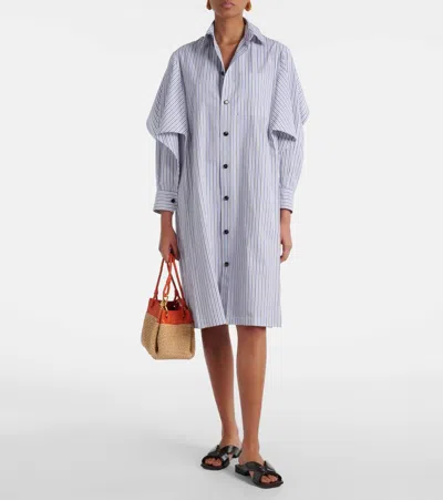 Bottega Veneta Parachute Small Raffia Shoulder Bag In Sand