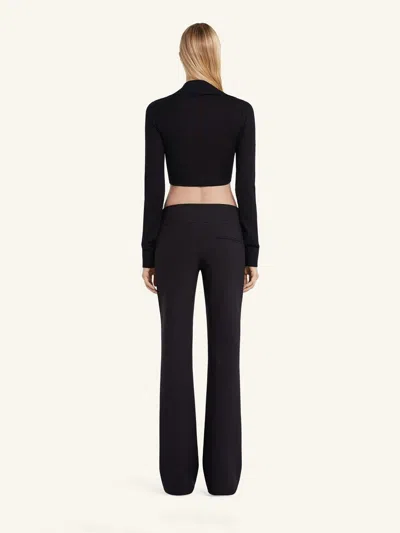 Courrèges Courregès Polo Twist Piqué Crop