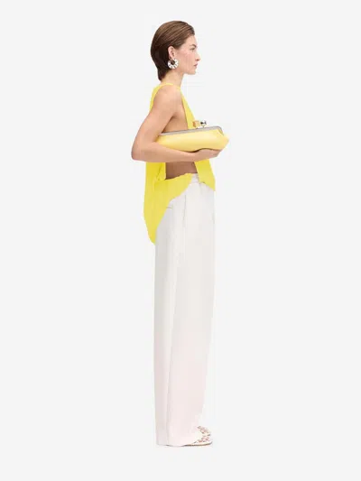 Jacquemus Draped Sleeveless Asymmetric Lightweight Top