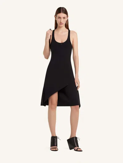 Courrèges Courreges Women 'infinty Pleats A-line' Dress In Black