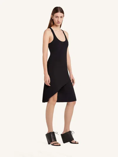 Courrèges Courreges Women 'infinty Pleats A-line' Dress In Black