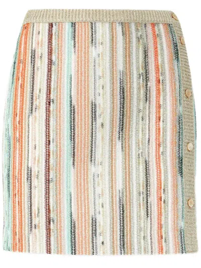 Shop Missoni Striped Mini Skirt