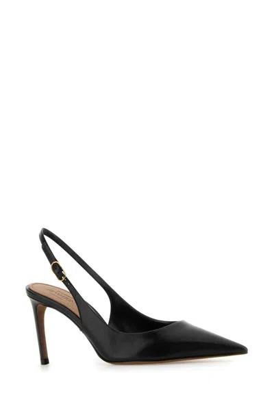 Dolce & Gabbana Polished Goatskin Slingbacks