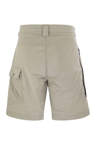 C.p. Company Cp Company Cotton Cargo Shorts With Lens