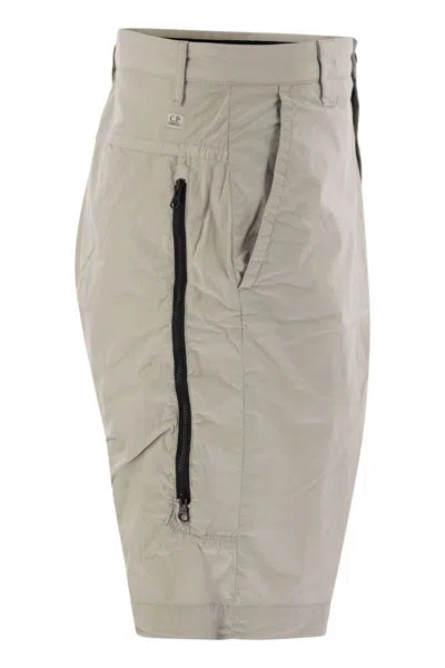 C.p. Company Cp Company Cotton Cargo Shorts With Lens