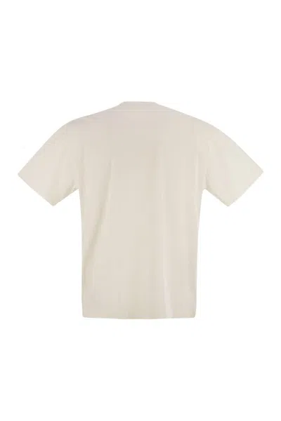 C.p. Company C.p.company Cotton Jersey T-shirt With Graphics