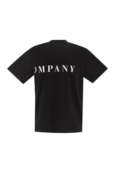 C.p. Company C.p.company T-shirt With Logo Print On Chest And Back