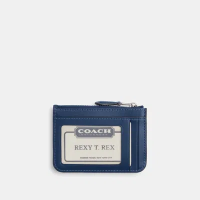 Coach Signature Mini Id Skinny Wallet