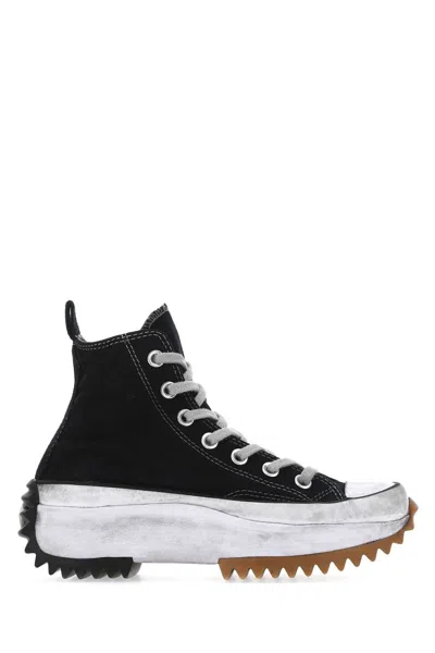 Converse Black Canvas Run Star Hike Sneakers