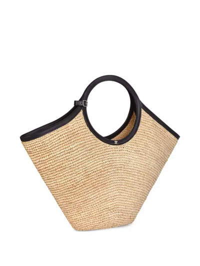 Courrèges Courreges Max Holy Rafia Tote Bag