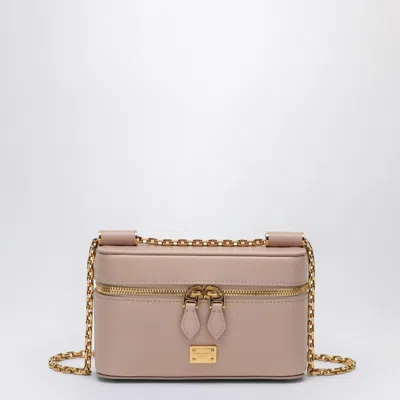 Dolce & Gabbana Sicily Cube Leather Vanity Crossbody Bag
