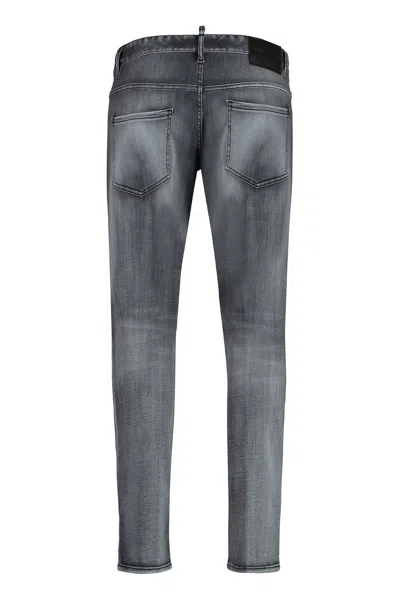 Dsquared2 Men's Skater Jeans In Gray
