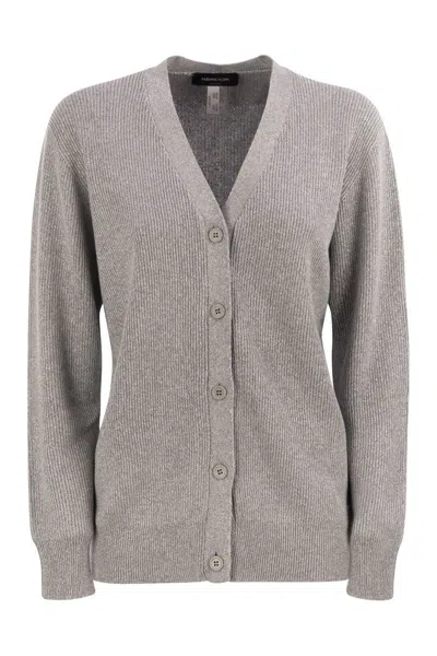 Fabiana Filippi English Ribbed Cardigan