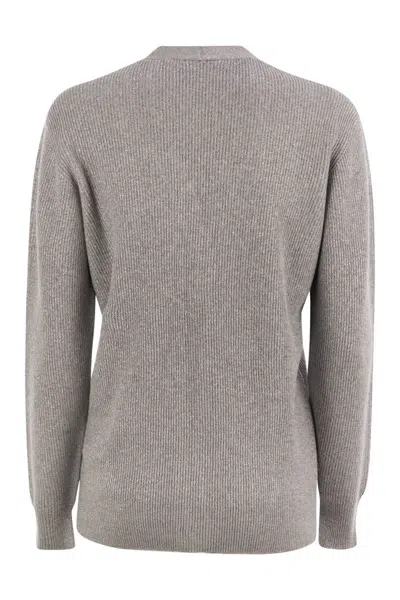 Fabiana Filippi English Ribbed Cardigan