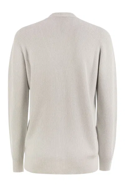 Fabiana Filippi English Ribbed Cardigan