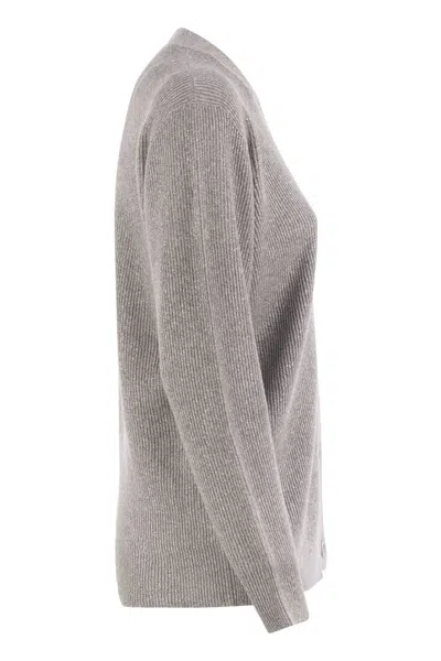 Fabiana Filippi English Ribbed Cardigan