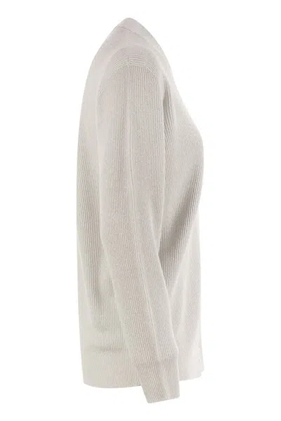 Fabiana Filippi English Ribbed Cardigan