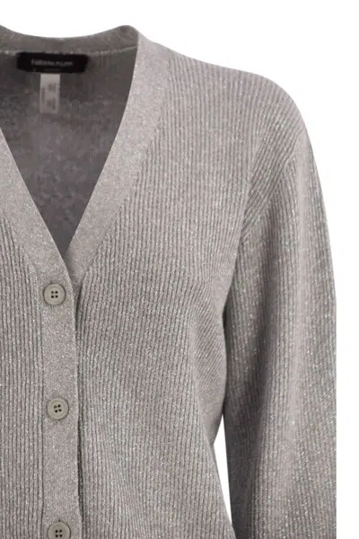 Fabiana Filippi English Ribbed Cardigan