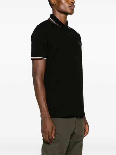 Fred Perry Logo Cotton Polo Shirt