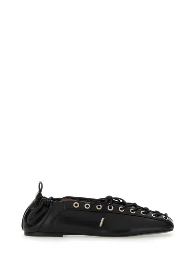 Ganni Women Oleatex Ballerina Flats