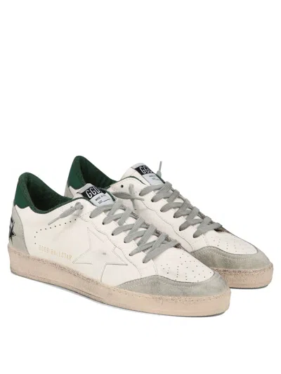 Golden Goose Off-white Calf Leather Sneakers With Signature Star Patch