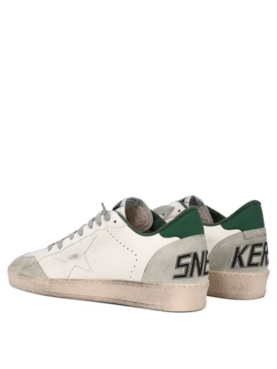 Golden Goose Off-white Calf Leather Sneakers With Signature Star Patch
