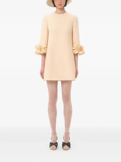 Valentino Garavani Wool And Silk Short Dress