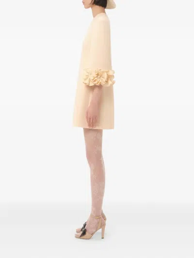 Valentino Garavani Wool And Silk Short Dress