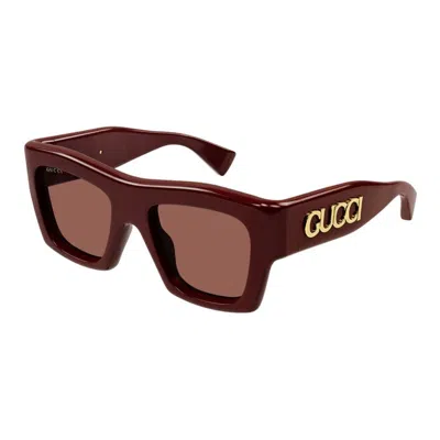 Gucci Brown Square Ladies Sunglasses Gg1772s 003 52