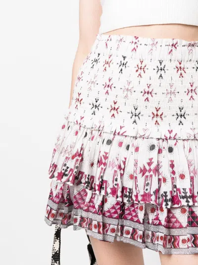 Isabel Marant Étoile Isabel Marant Etoile Ruffle-detailed Cotton Skirt.