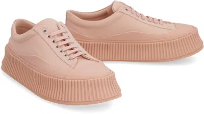 JIL SANDER JIL SANDER CANVAS CHUNKY SNEAKERS 