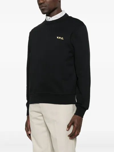 Apc A.p.c. Amir Cotton Crew-neck Sweater