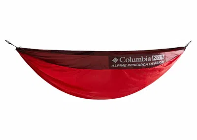 Pre-owned Kith X Columbia Mammoth Creek 2person Hammock In Red