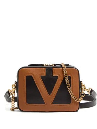 Valentino Garavani Viva Superstar Leather Crossbody Bag In Multi
