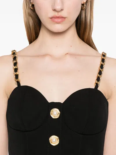 Balmain Plain Top With Chain Straps