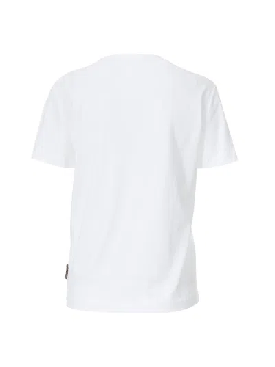 Just Cavalli T-shirt With Print In Neutral