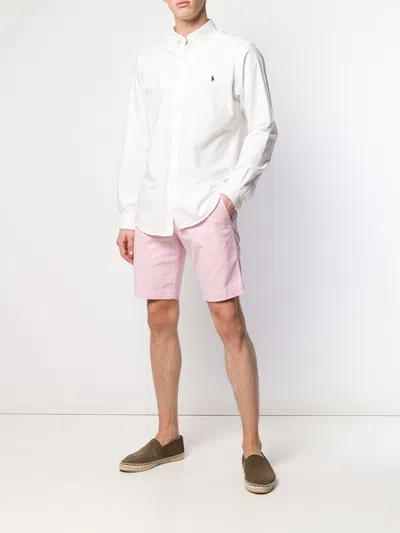 Polo Ralph Lauren Embroidered-logo Cotton Shirt
