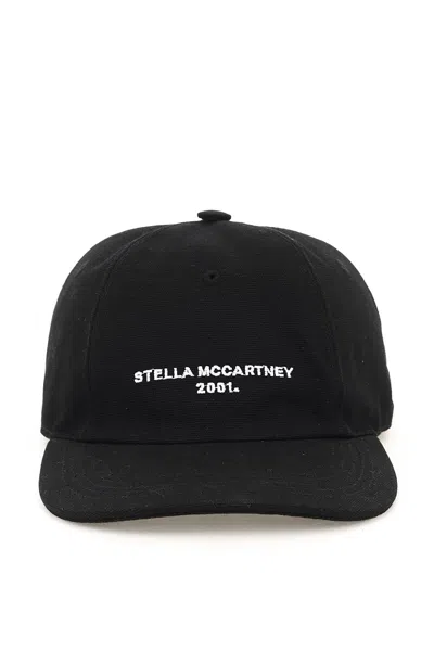 Stella Mccartney Stella Mc Cartney Black Velvet Baseball Cap
