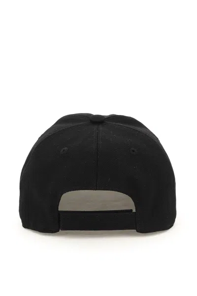 Stella Mccartney Stella Mc Cartney Black Velvet Baseball Cap