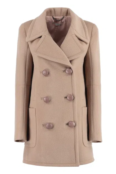 Stella Mccartney Double-breasted Wool Coat